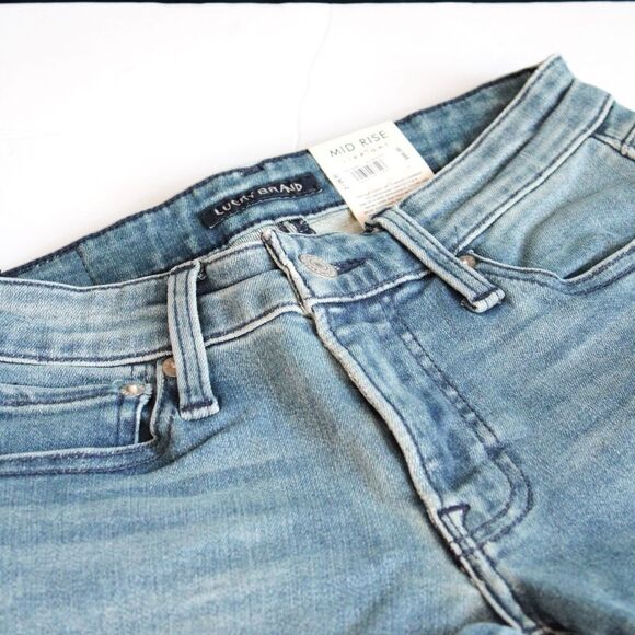 30 Inseam | Lucky Brand Mid Rise Sweet Straight - Picture 6 of 15